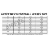 AIFFEE Men's #9 Boucher Football Jersey Pumpkin Color Stitched Size