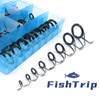 FishTrip Rod Repair Kit 40pcs Fishing Rod Tip Guide Repair