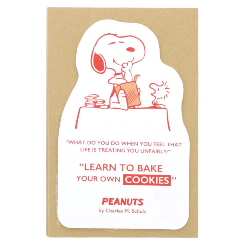 Sunstar Stationery S2089874 Snoopy Letter Set, Die Cut, Peanut One