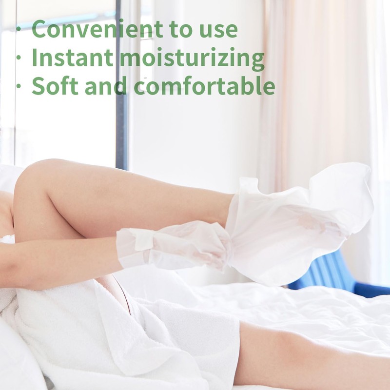 SULADEC Moisturizing Foot Mask with Shea Butter and Goat Milk,