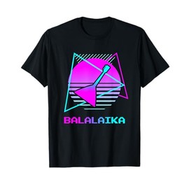 Retro Vintage Classic Balalaika Player Instrument T-Shirt