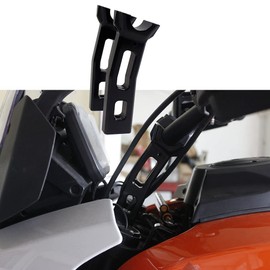 Black 6.0" Tall Handlebar Risers Extension for Harley Davidson Pan America 1250 1250S