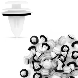 YOYEAH Door Panel Clips Car Set - 60 Mounting Clips for Car Parts, Body Clips, Car Trim Clips, Mounting Clips Car - Universal Size for Easy Installation