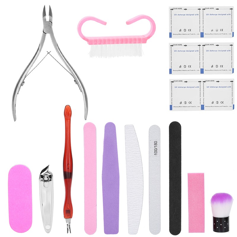 Nail Polishing Strip Dead Skin File Clipper Professional Nail Art