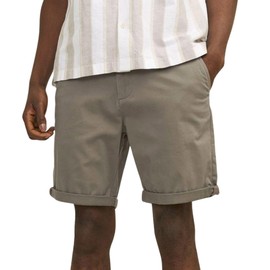 JACK & JONES Men's Regular Fit Chino Shorts JPSTBOWIE JJSHORTS Solid SN Bungee Cord Large