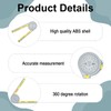 Angle Measurement Tool,360 Protractor,Angle Finder Tool,Protractor 360,m1 Caliber Miter Saw