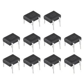 Durlo 10pcs DB107 Bridge Rectifier – 1A 1000V Diode for Household Appliances & Industrial Electronic Circuits