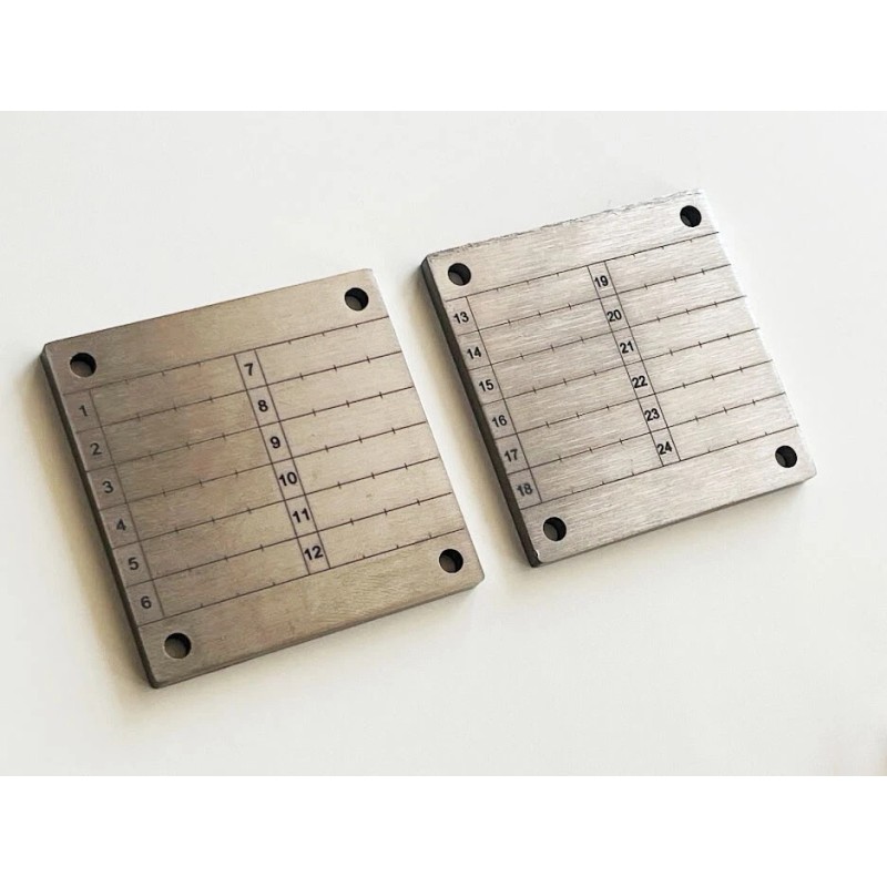 OZ-USA Titanium Crypto Seed Phrase Cold Storage Metal Plate 12-24