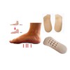 3/4 Length Orthotic Insoles Arch Support Heel Cups (M- UK