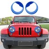 RT-TCZ for Wrangler JK Angry Eyes Headlight Cover Trim Bezels