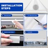 DGSL Garage Door Seals Bottom Rubber Weather Stripping Sealing Strip