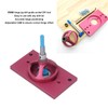 Hinge Jig Kit Drill Guide Tool Aluminium Alloy for Door