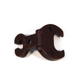 32 x 50 mm Hinges Old Fittings Restoration Shop Door Furniture Tape Antique Vintage Schabby Obsolete Iron Hinges Vintage Bronze