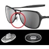 Galaxylense 2 Pair Nose Pads Push-in For Oakley Overload Warden