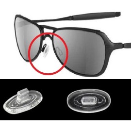 Galaxylense 2 Pair Nose Pads Push-in For Oakley Overload Warden Wiretap Ejector Replacement