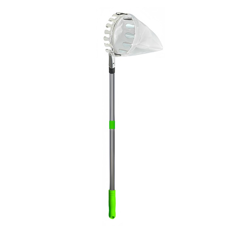 Fruit Picker Length Adjustable Stainless Steel Lemon Orange Pear Picker