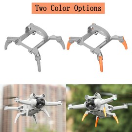 Mini 3 Pro Landing Feet Extended Landing Gear Landing Gear Extensions Extension Legs Landing Device Foldable Landing Gear for DJI Mini 3 Pro Drone Accessories (Orange)
