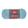 Red Heart E400.1502 with Love Yarn, Solid-Iced Aqua