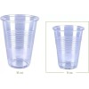 100-Pack 9 oz Clear Disposable Plastic Cups | Heavy Duty