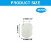 Litoexpe Plastic Pre-Inserted Nuts 0.34"x0.39", Plastic Hinge Dowel Inserts 100