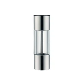 WMF Mini Spice Mill, Unfilled, Cromargan Stainless Steel, Glass Ceramic Grinder, Mill for Salt, Pepper, Spices, Chili Peppers, Height 11 cm