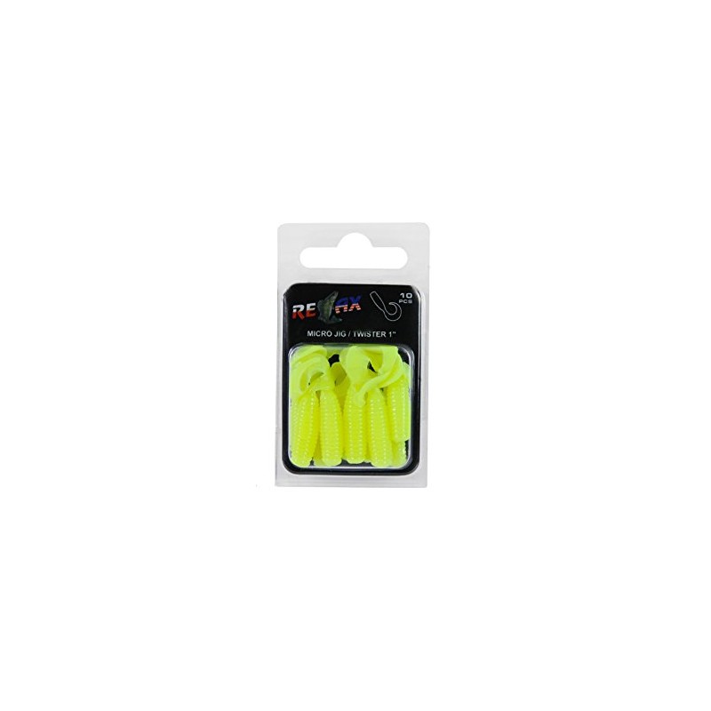 Relax Twister 1 inch 3.5 cm perch trout chub 10
