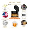 Bakell Classic Orange Brew Dust 4g Metallic Shimmer for Garnishes