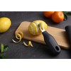 Zyliss 2 in 1 Zester, Citrus Grater/Zester with Coarse and