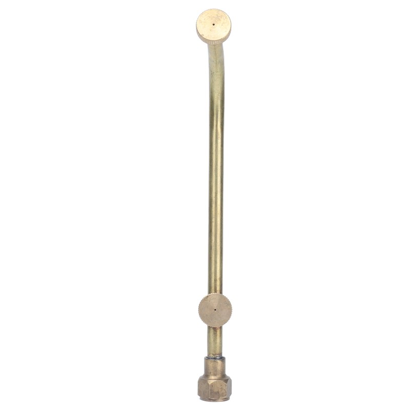 Garden Sprayer Nozzle Double Outlets Brass Agricultural Water Mist Atomizing