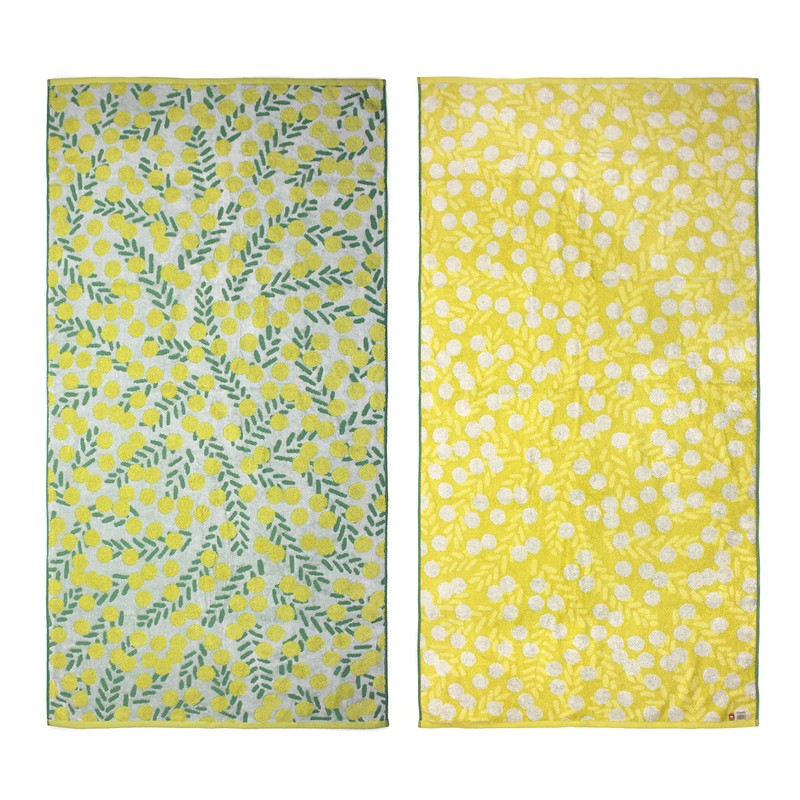 Imabari Towel Iori Mimosa Bath Towel (White)