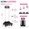 Carrito para Mochila Escolar Plegable con 2 Ruedas