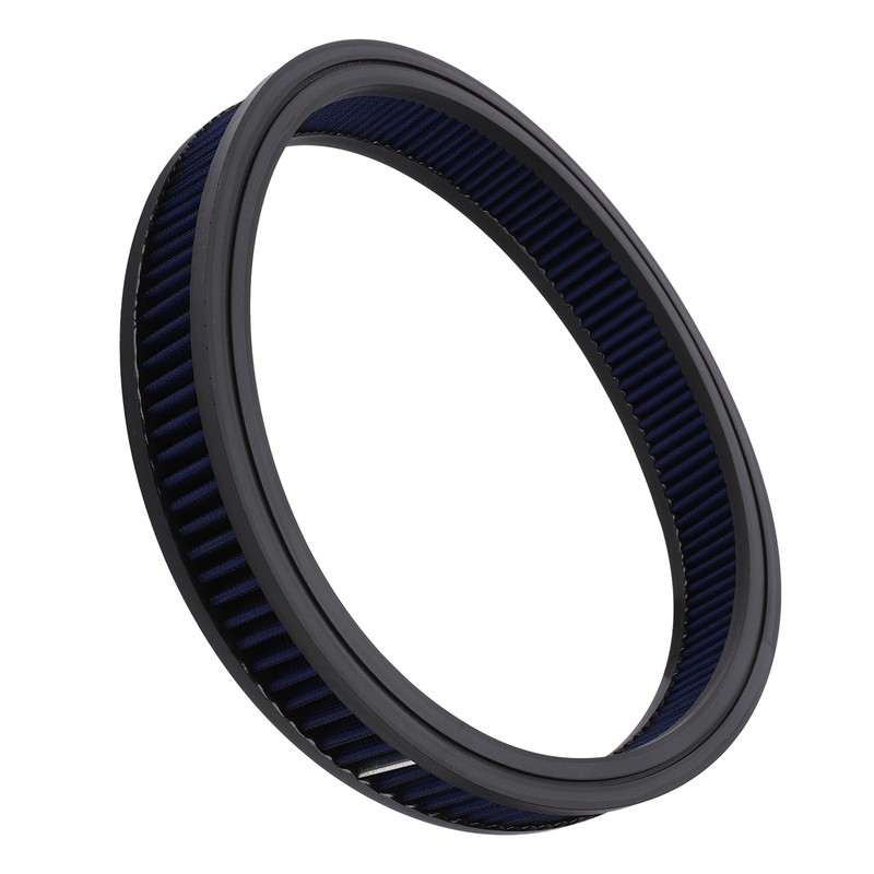 High Flow Round Air Filter Element Washable Reusable Air Cleaner