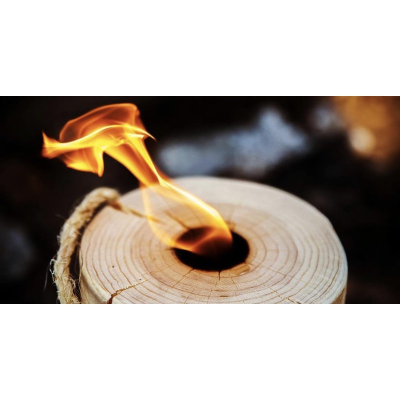 One Log Fire, Swedish Fire Log Camping Kit