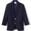 Lands' End Boys Hopsack Blazer 16 Deep Navy