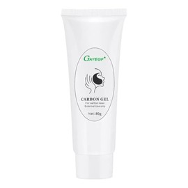 Mascarilla de Carbón Activado Hollywood Peel 80ml | Gel Crema Facial con Ácido Hialurónico, Minerales Marinos y Vitaminas | Uso Profesional para Rostr