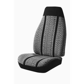 FIA TR49-43 Black Custom Fit Front Seat Cover Bucket Seats - Saddle Blanket, (Black)