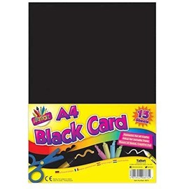 ARTBOX 2 x Activity Card - Black - Pack of 15 A4 Sheets