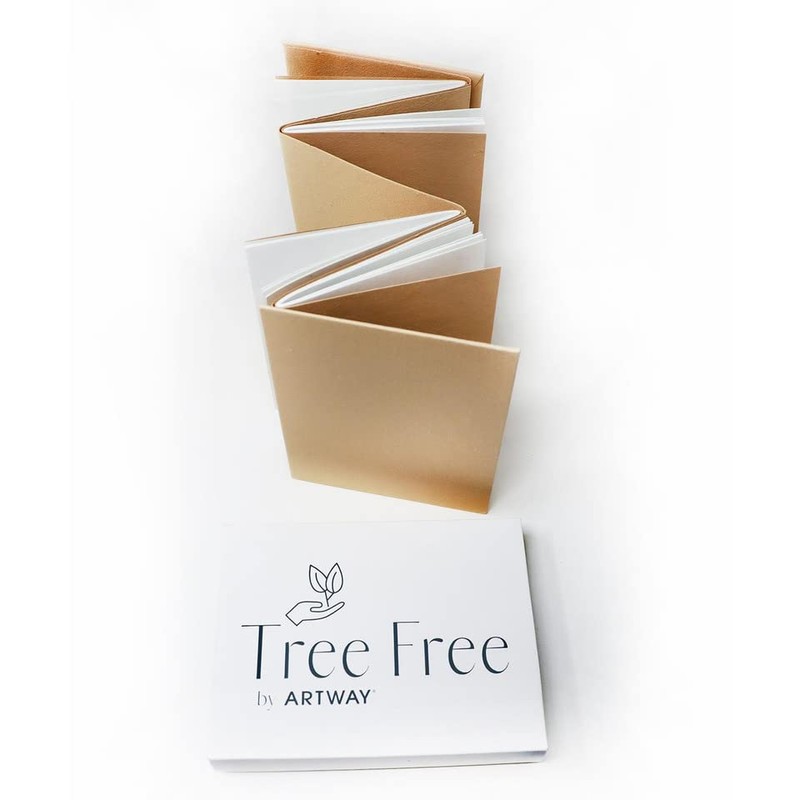 ARTWAY Tree Free 16 x 12 cm 120gsm Accordion White