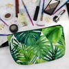 Livel lhood Palm Leaves Makeup Bag Cute Small Organizer Zipper