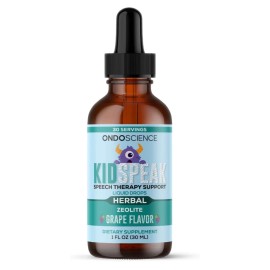 Ondo Science KIDSPEAK Speech Support Supplement for Children, Natural Vitamins and Minerals,