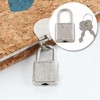 10 Pcs Vintage Style Cute Square Padlocks Antique Style Luggage