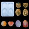 Thumb Worry Stone Resin Molds Crystal Chakras for Epoxy Resin