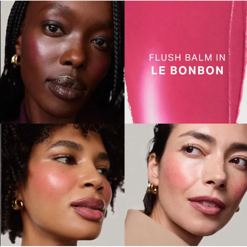Merit The Mini Flush Blush Balm Trio 3 Mini Rubores