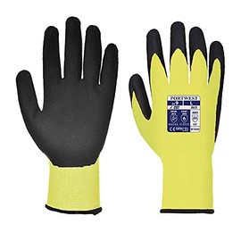 Portwest A625Y8RM Vis-Tex5 Cut Resistant Glove, Regular, Size: Medium, Yellow