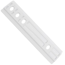 SPARES2GO Integrated Built in Decor Door Slide Rail for Hotpoint Fridge Freezer