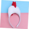 TOVINANNA Easter Rooster Headbands for Cosplay Parties Cute Cartoon Headdress