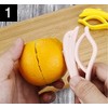 CHSYOO 6-Piece Orange Citrus Peeler Citrus Lemon Remover Simple Fruit