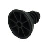 Candy Hoover Iberna Kelvinator Otsein Rosieres Zerowatt Dishwasher Foot, Black, Part Number 41001349