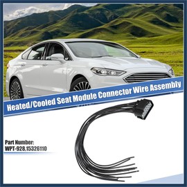 INFINAUTO Heated Seat Wiring Connector Wire Harness Replacement WPT928 15326110 Heated/Cooled Seat Module Connector Wire Kit for Ford F-250 F-350 F-450 Super Duty Stylish Design
