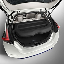 BOPARAUTO Cargo Cover for Nissan Leaf Accessories 2018 2019 2020 2021 2022 2023 Rear Black Trunk Shade Luggage Security Cover